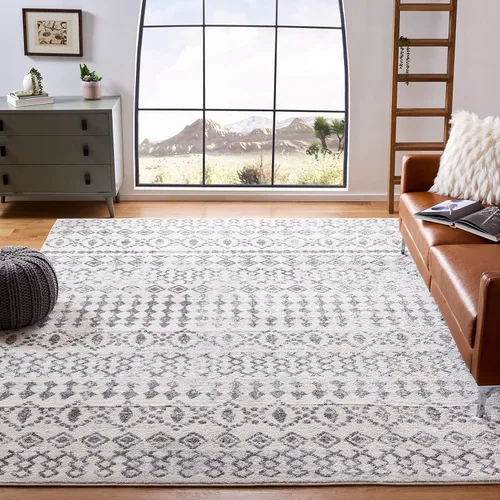 Miniatura 15 de SAFAVIEH Tulum Collection - Tapete de 2 x 8 pies, diseño marroquí bohemio envejecido, no desprende pelusa y fácil de limpiar, ideal para sala