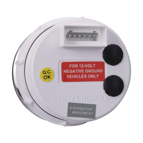 Miniatura 7 de MOTOR METER RACING Serie MGS - Taquímetro electrónico universal de 8000 RPM - 2-1/16" 52mm con retroiluminación LED blanca y ámbar - Esfera negra