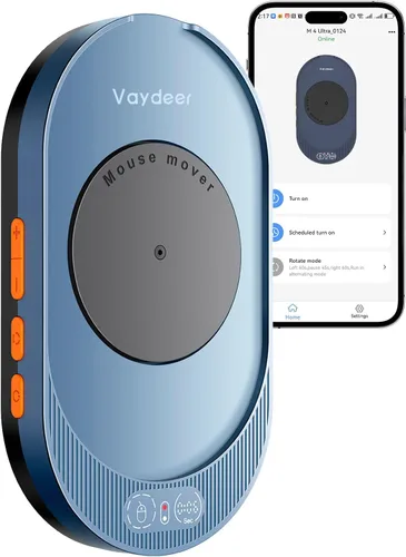 Miniatura 8 de Vaydeer Movedor de Ratón Indetectable, Dispositivo Jiggler de Ratón M4 con Interruptor de Encendido/Apagado, Agitador Libre de Controladores