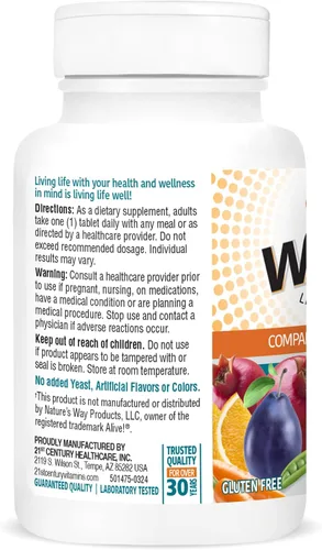 Miniatura 7 de 21st Century Wellify - Multivitaminas con minerales para hombre, más de 50 unidades, 65