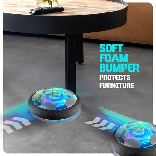 Miniatura 12 de Ninja Blast Hover - Pelota de fútbol iluminada, regalo de cumpleaños para niños, juegos de juguetes de interior, regalos para niños de 5, 6, 7, 8