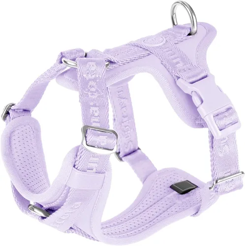 Miniatura 19 de Arnés para perro sin tirones con licra, dispersión de fuerza de tres puntos y acolchado 3D, malla transpirable ajustable para perros pequeños