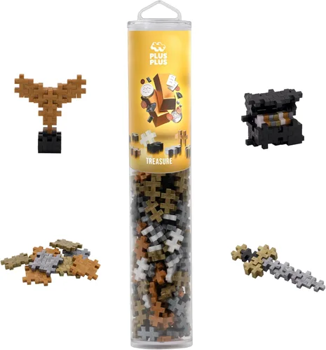 Miniatura 15 de PLUS PLUS, Tubo de juguete básico 240 piezas