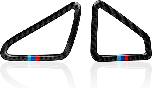 Miniatura 9 de Calcomanía de fibra de carbono para automóvil, compatible con BMW X5 X6 F15 F16 Accesorios interiores (negro)