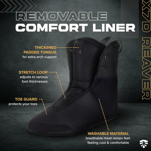 Miniatura 4 de Flying Eagle X7D Reaver - Patines en línea para adultos para hombres y mujeres, patines en línea para exteriores, patines para adultos, Freeskates