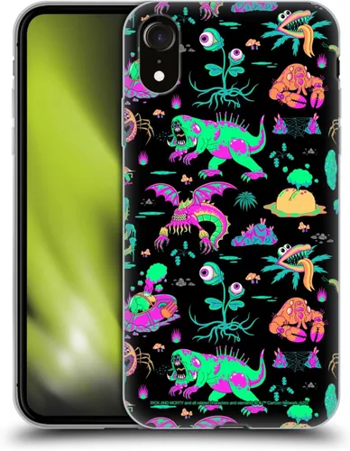 Miniatura 155 de Head Case Designs Funda de gel con licencia oficial de Rick and Morty Aliens Season 3 [protección de grado militar] compatible con Apple iPhone 12
