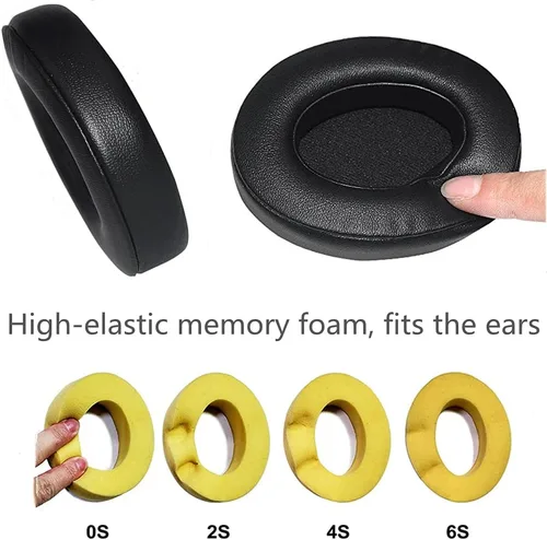 Miniatura 2 de Studio 3.0 - Almohadillas de repuesto para auriculares Studio 2.0, compatible con Beats by Dr.Dre Studio 2 con cable/inalámbrico y auriculares