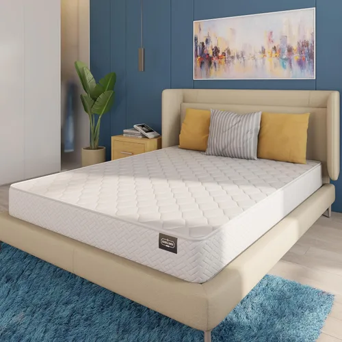 Miniatura 3 de Colchón Queen de 6 pulgadas, 60 x 80 pulgadas, color blanco, híbrido firme medio para cama, colchón tamaño Queen Bonnell Springs Tight Euro Top