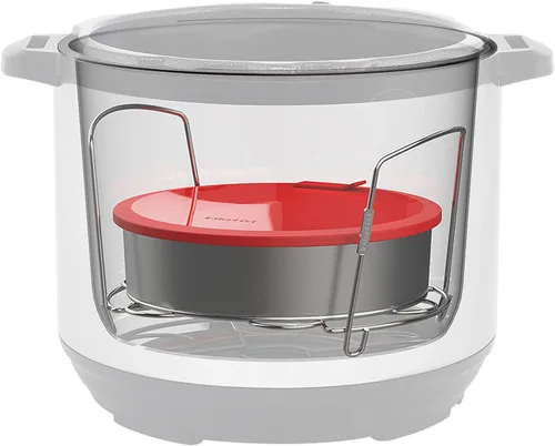 Miniatura 8 de Instant Pot Sartén antiadherente redonda oficial con tapa y divisor extraíble, multiusos, resistente, apta para lavavajillas, apta para horno, 7