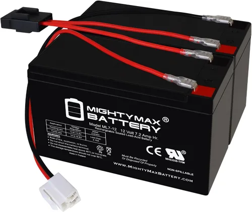 Mighty Max Battery Reemplazo de caída de rango extendido para 12 V Razor Scooter paseo en juguete 7ah kit de batería y arnés