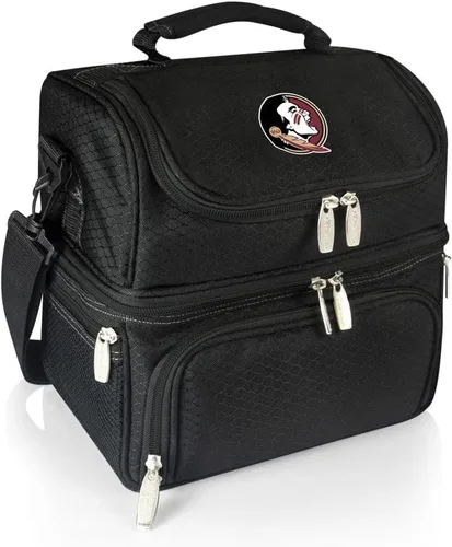 Miniatura 33 de PICNIC TIME NCAA Nebraska Cornhuskers Pranzo - Lonchera aislada con juego de pícnic, bolsa enfriadora para el almuerzo Negro