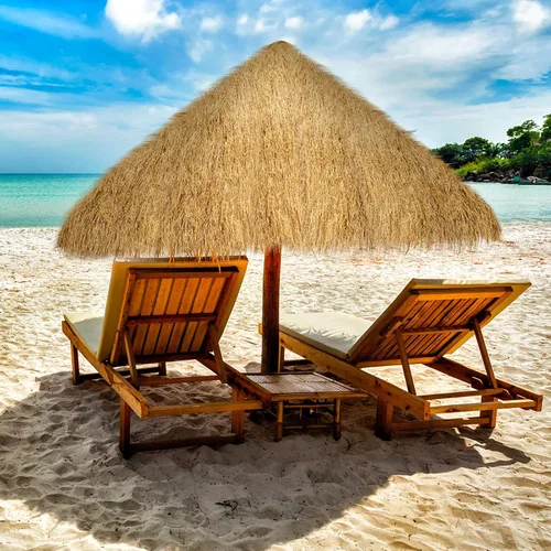 Miniatura 5 de Nuenen Techo de Paja Sintética de Hierba Artificial Rollo de Paja Mexicana Ignifugo Techo de Palapa para Decoración de Tiki Bar, Cabaña, Patio