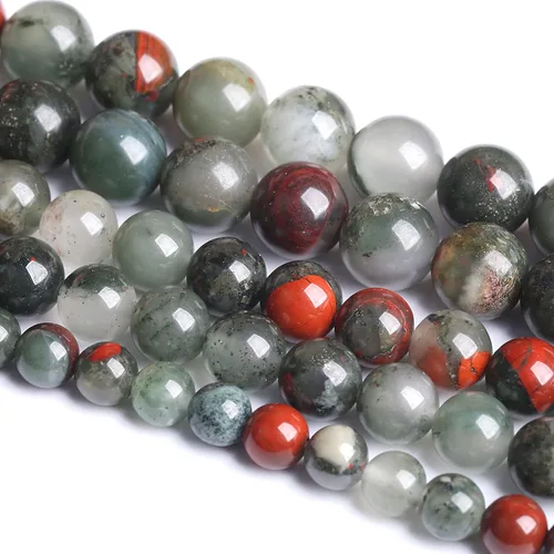 Miniatura 20 de 100 cuentas redondas sueltas de hematita negra de grado AAA para hacer joyas y pulseras
