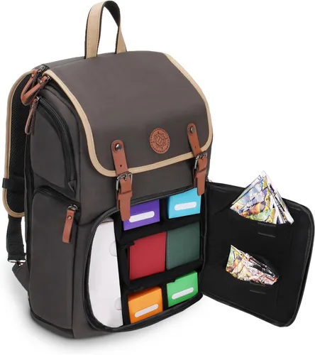 Miniatura 14 de ENHANCE Designer Edition - Mochila TCG – MTG Deck Bag carpeta de tarjetas, almacenamiento de caja de cubierta TCG, soporte para tapete de juego MTG