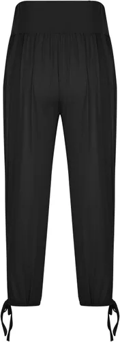 Miniatura 201 de Pantalones capri para mujer, estilo casual, de verano, elásticos, de cintura alta, pantalones de yoga, ajuste atlético, pantalones deportivos