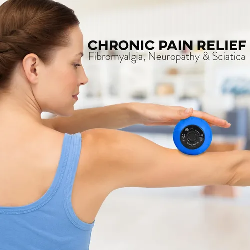 Miniatura 3 de Rolling With It Bola de masaje vibratoria de maní – Terapia de punto de activación de tejido profundo, liberación miofascial – de mano, inalámbrica