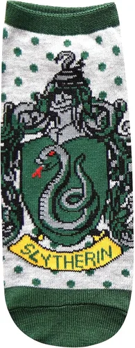Miniatura 2 de Harry Potter Paquete de 5 calcetines tobilleros con diseño de lunares para juniorsmujer, talla 4-10, multicolor, Multi