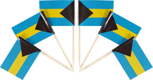 Miniatura 11 de QQSD Bandera de Albania palillo de dientes Albania Pequeña Bandera para cupcakes, 100