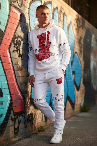 Miniatura 111 de SCREENSHOT Sudadera urbana de forro polar para hombre, diseño de dibujos animados de animación, parche bordado de gel