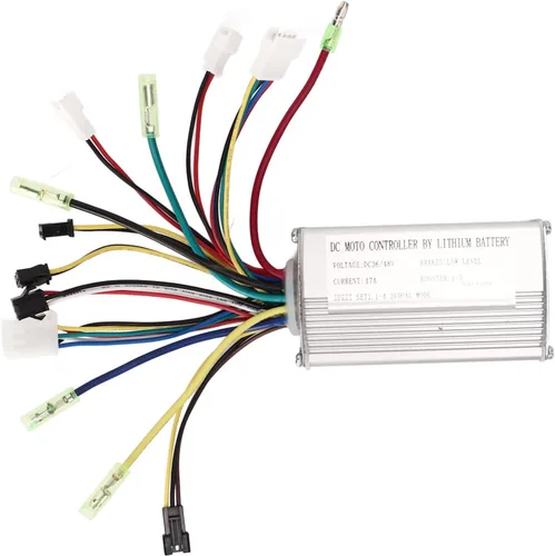 Miniatura 7 de Controlador de motor de CC con mazo de cables Controlador de motor Batería de litio para 36V 48V 17A eléctrico