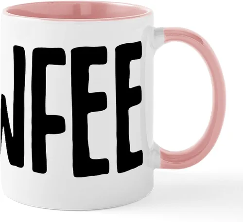 Miniatura 16 de CafePress Cawfee - Taza de café de cerámica (11.0 fl oz)