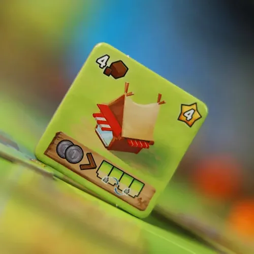 Miniatura 4 de IELLO: Little Town: Artisans Expansion - Juego de mesa de estrategia, táctico e interactivo, más edificios y objetivos, juego familiar, a partir