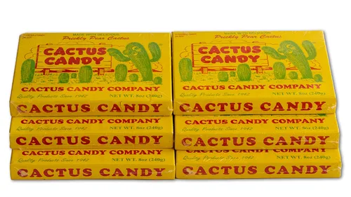 Miniatura 4 de Cactus Candy Company - Caja de 2 caramelos de cactus de tuna Arizona de 1/2 libra