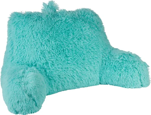 Miniatura 10 de Klear Vu Almohada de lectura lanuda para adultos y niños, soporte lumbar y de brazo en cama, silla, sofá y suelo, 30 x 21 pulgadas, tamaño único