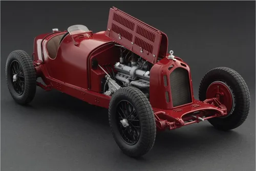 Miniatura 4 de Italeri 510004706 1:12 Alfa Romeo 8C 2300 Monza Nuvolari Edificio, fabricación de modelos de soporte, manualidades, afición, pegado, kit