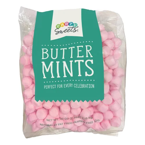 Miniatura 8 de Party Sweets Mentas pastel surtidas, 2.75 libras, aprox. 350 piezas de Hospitality Mints Colores pastel surtidos