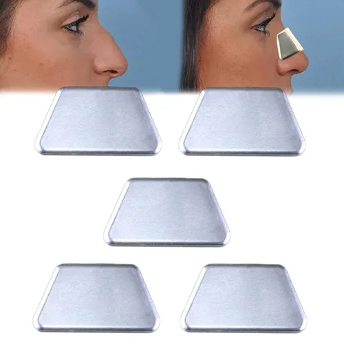 Férulas nasales de aluminio, protector externo de soporte nasal para septoplastia de rinoplastia, fractura de soporte nasal, otorrinolaringología,