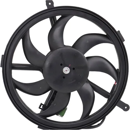 Miniatura 70 de TRQ Conjunto de ventilador de refrigeración dual del radiador compatible con Toyota Highlander 2008-2013 TO3115155