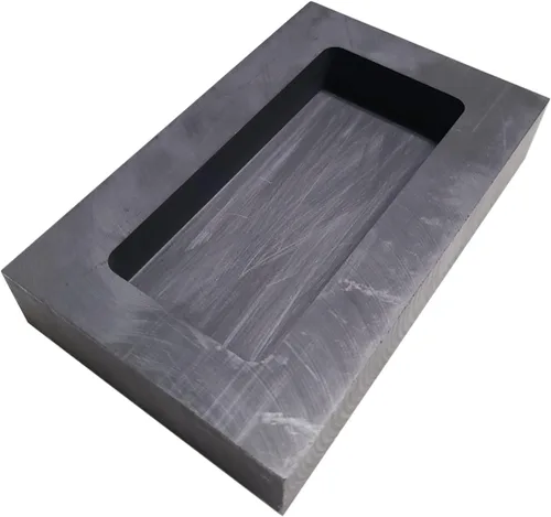 Miniatura 2 de Molde de lingote de grafito de oro y plata para fundir refinación de fundición (4.4 lbs)