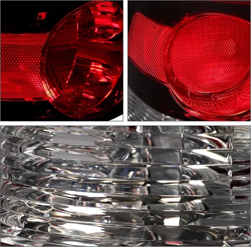 Miniatura 5 de HECASA Luces traseras compatibles con Ford Explorer 2006-2010 de repuesto para 6L2Z13404CA FO2819140 luces traseras halógenas para el lado