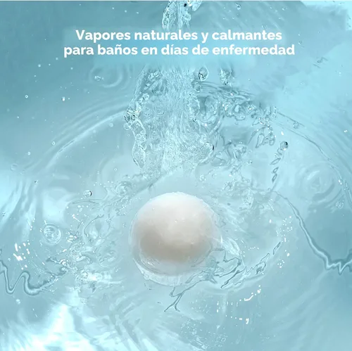 Miniatura 2 de Frida Baby - Bombas de baño de vapor natural para niños y niñas, bombas de baño de aceite esencial de eucalipto para aromaterapia, 10