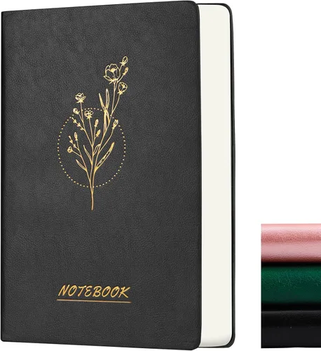 Miniatura 14 de Fetinar Cuaderno vintage de cuero 2026, 300 páginas, cuadernos de cuero con tapa blanda rayados para mujeres y hombres, cuadernos para escribir