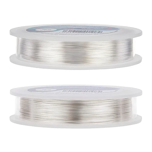 Miniatura 3 de BENECREAT - Bobina de alambre resistente al deslustre dorado o plateado