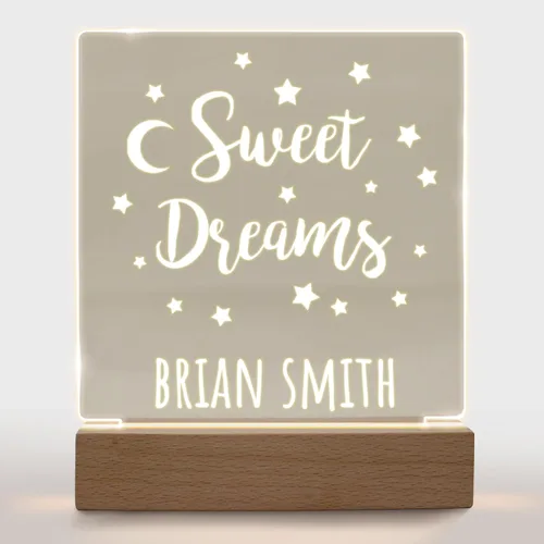 Miniatura 28 de Luz nocturna personalizada para niños, niñas, niños, regalos personalizados para decoración de dormitorio de bebé niño baloncesto Luz nocturna 019