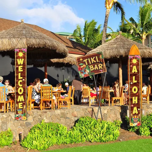 Miniatura 5 de Blulu Tiki - Letrero de bar hawaiano para fiesta, suministros de decoración de fiesta, luz LED de madera, placa Tiki para Aloha Hawaii Luau Tropical