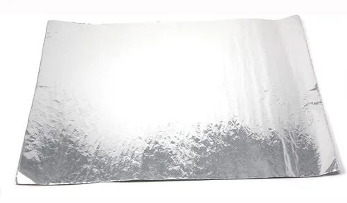 Miniatura 3 de Bits N Things Hojas aisladas de papel de aluminio para sándwich, 10.75 x 14 pulgadas, paquete de 500