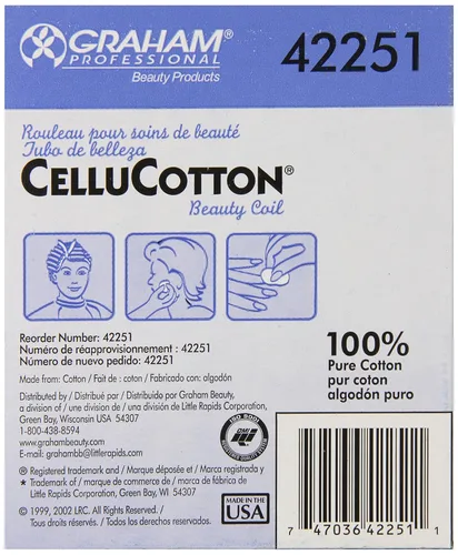 Miniatura 2 de Graham Bobina de belleza Cellucotton, 40 pies