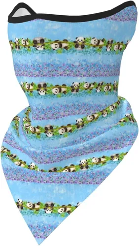 Miniatura 13 de Polaina para el cuello, bandanas para hombres y mujeres, cubierta de bufanda para la cara con rayos UV, con agujero para las orejas, máscara facial