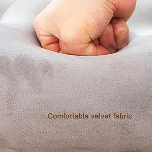Miniatura 4 de Banco otomano de almacenamiento para pies en el extremo de la cama, banco de zapatos de entrada con cojín cómodo, ③ - Estante organizador de zapatos