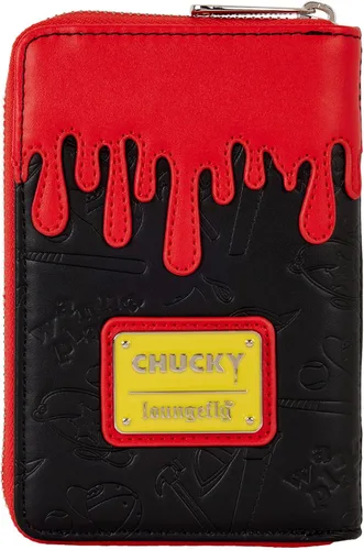 Miniatura 3 de Loungefly Cartera universal Chucky con cremallera alrededor