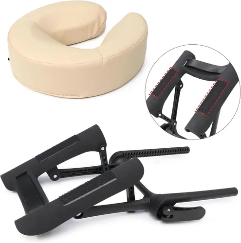 Miniatura 2 de Master Massage Cojín universal para reposacabezas – Almohada facial profesional para mesas y sillas de masaje, terapia de spa, tratamiento de Crema