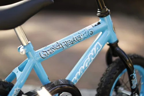 Miniatura 12 de Dynacraft Magna Kids Bike - Ruedas de 12 pulgadas con ruedas de entrenamiento en rojo, azul y verde para niños de 2 años en adelante