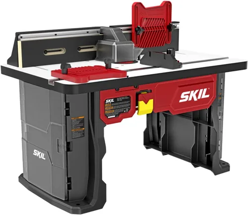 SKIL SRT1039 Mesa de enrutador portátil de sobremesa para enrutadores SKIL RT1323-00 y RT1322-00 (enrutador no incluido)