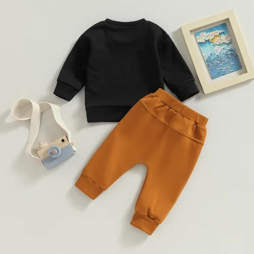 Miniatura 3 de Conjunto de sudadera de manga larga para bebé, ropa de otoño e invierno