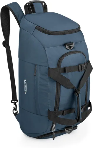 G4Free Mochila de lona de 40L de tres usos para gimnasio, mochila para hombre y mujer, mochila deportiva con compartimento para zapatos, mochila de