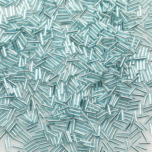 Miniatura 12 de Bala&Fillic Cuentas de cristal de la semilla de la corneta alrededor de 3300pcs/3.53 oz en caja tamaño 0.236x0.079 in negro tubo cuentas de vidrio